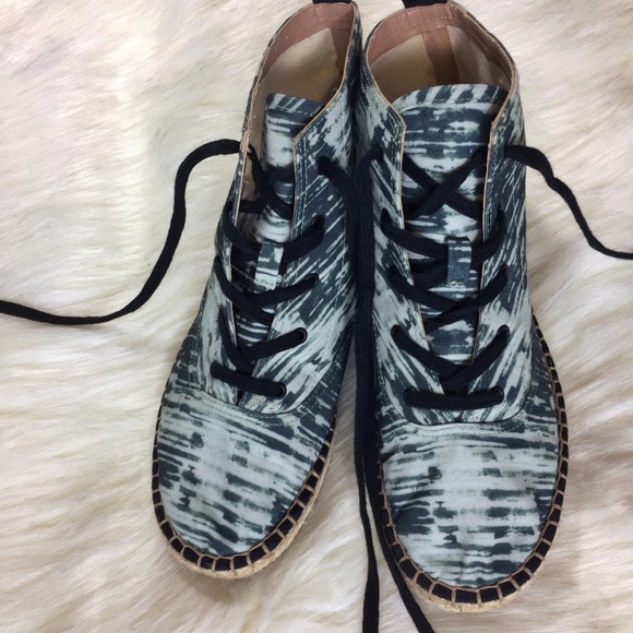 🎉SALE Rachel Roy Canvas High Top Espadrilles - Picture 2 of 7